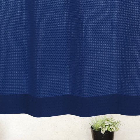 厚地生地の小窓用カフェカーテン