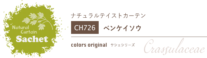 ナチュラルカーテン CH726 既製サイズ